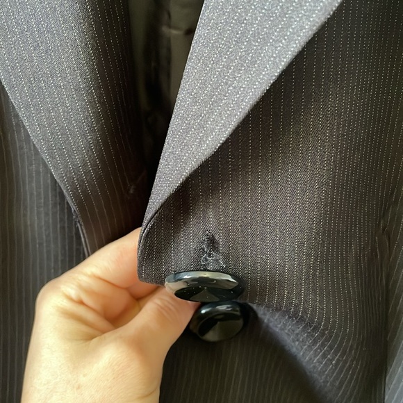 VINTAGE LE SUIT SHORT SLEEVE SUIT JACKET - Picture 8 of 8